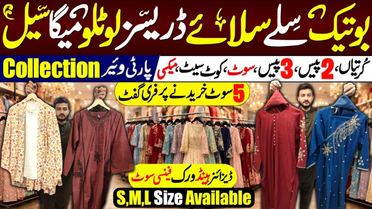 Latest Ready To Wear Party Wear Dresses 2026 | Boutique Cord Sets & Suits | Rj Shopping Mall