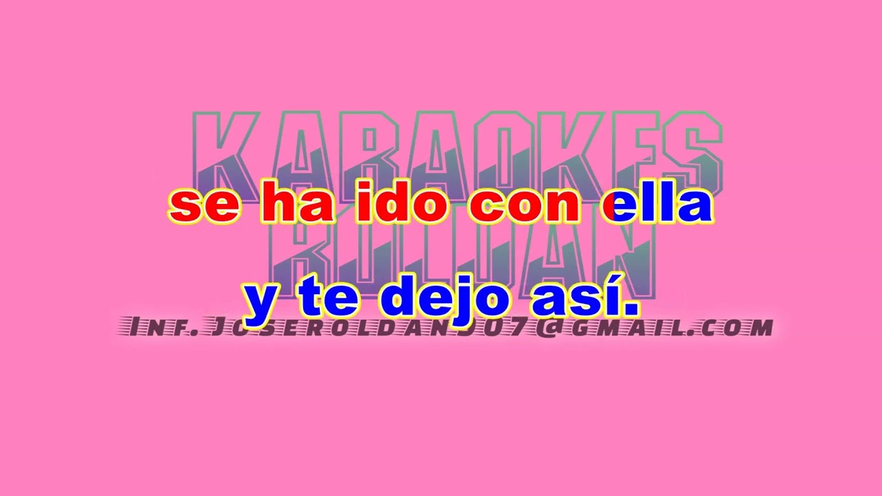 es el amor (tropicombo) karaoke