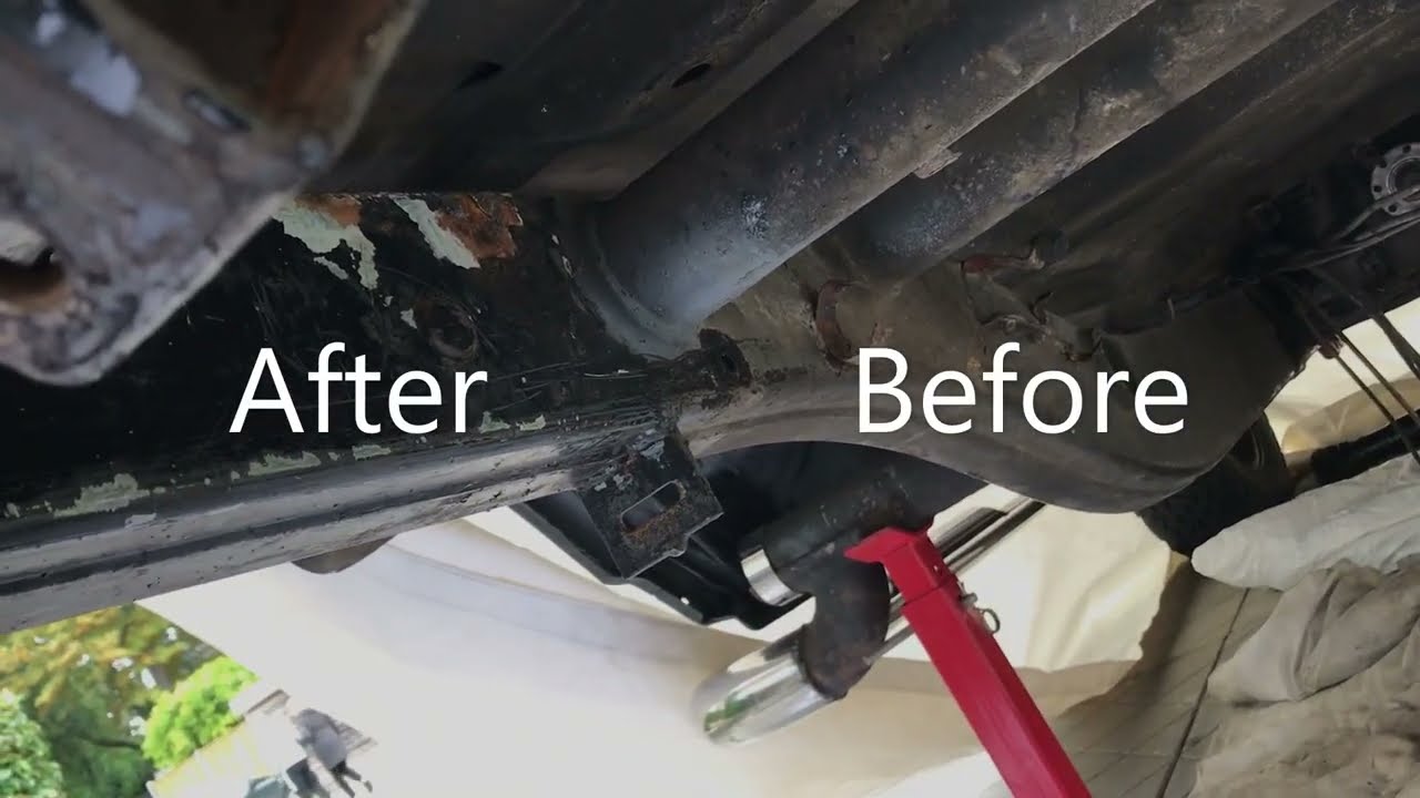 Chassis underbody restoration and upgrade G class G klasse Geländewagen part 1