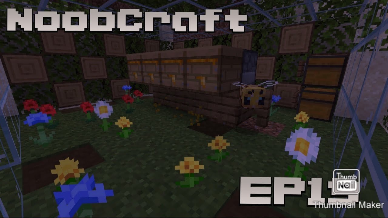 NoobCraft1 - Bee Hunt .Ep 19