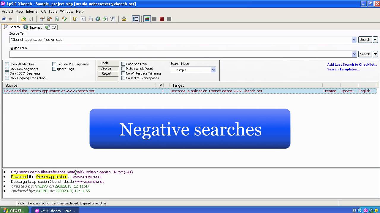 How to Use PowerSearch in Xbench