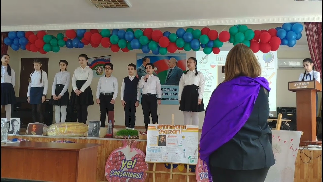 Roza's Physics Day / Fizika gecəsi