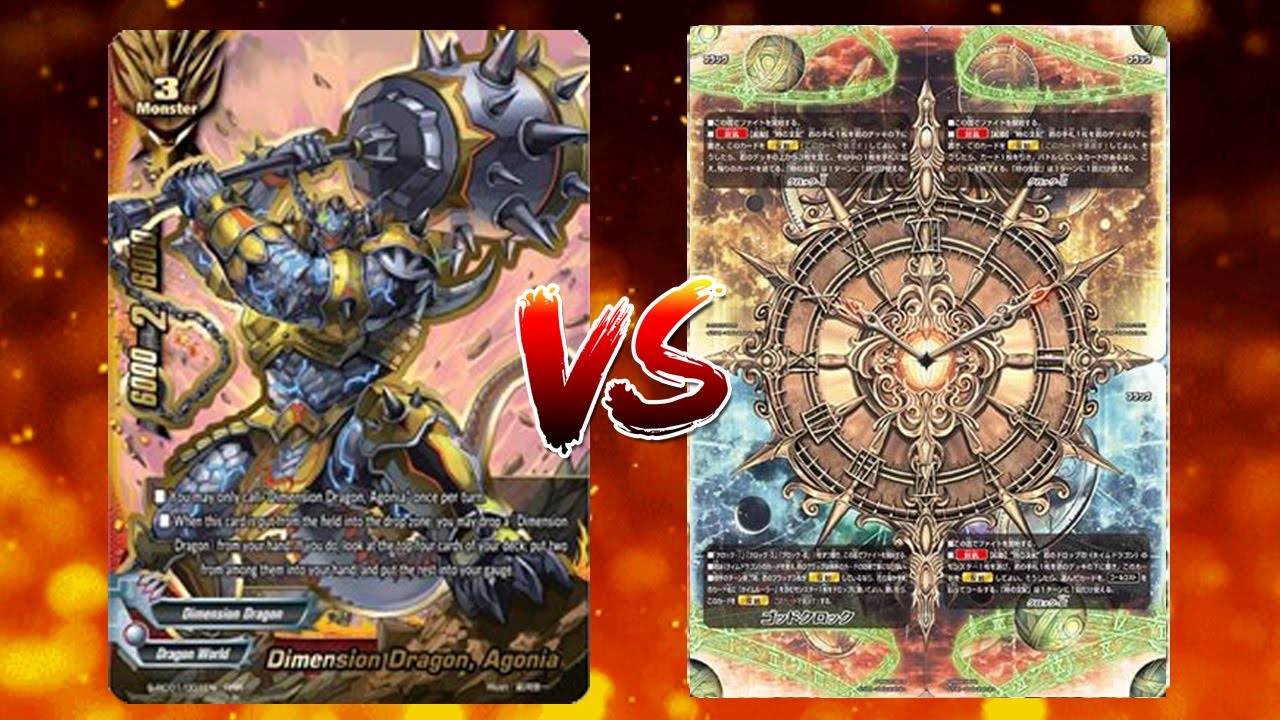Buddyfight Match: Dimension Dragon VS Time Dragon