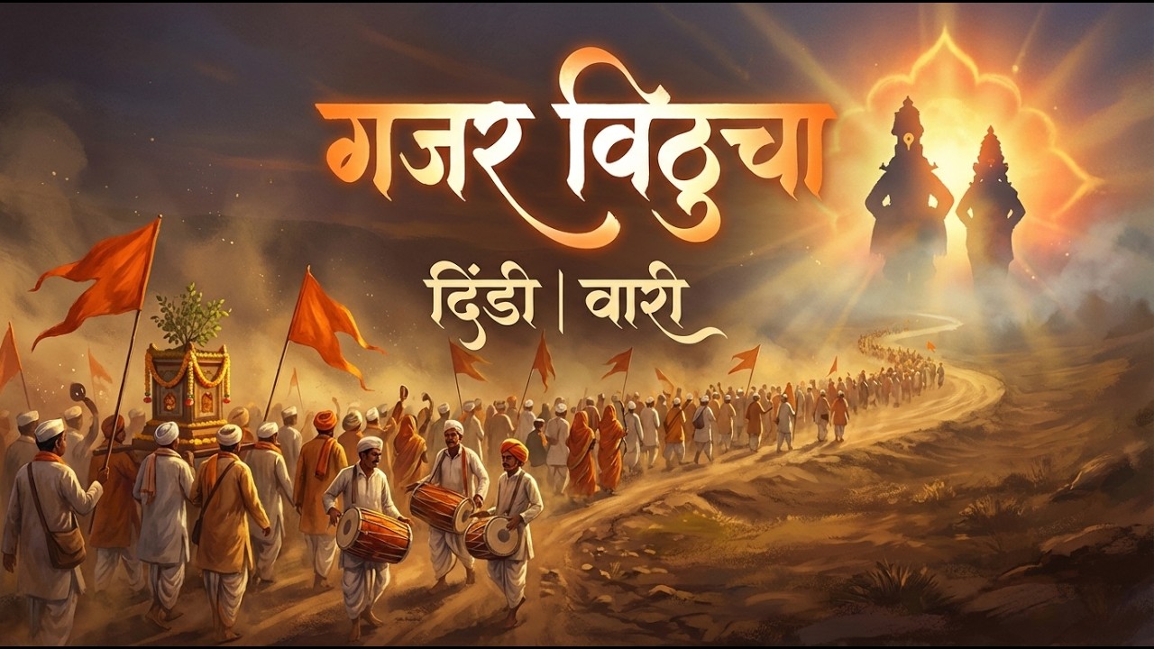 Gajar Vitthucha | Dindi | Wari | गजर विठुचा | दिंडी | वारी |