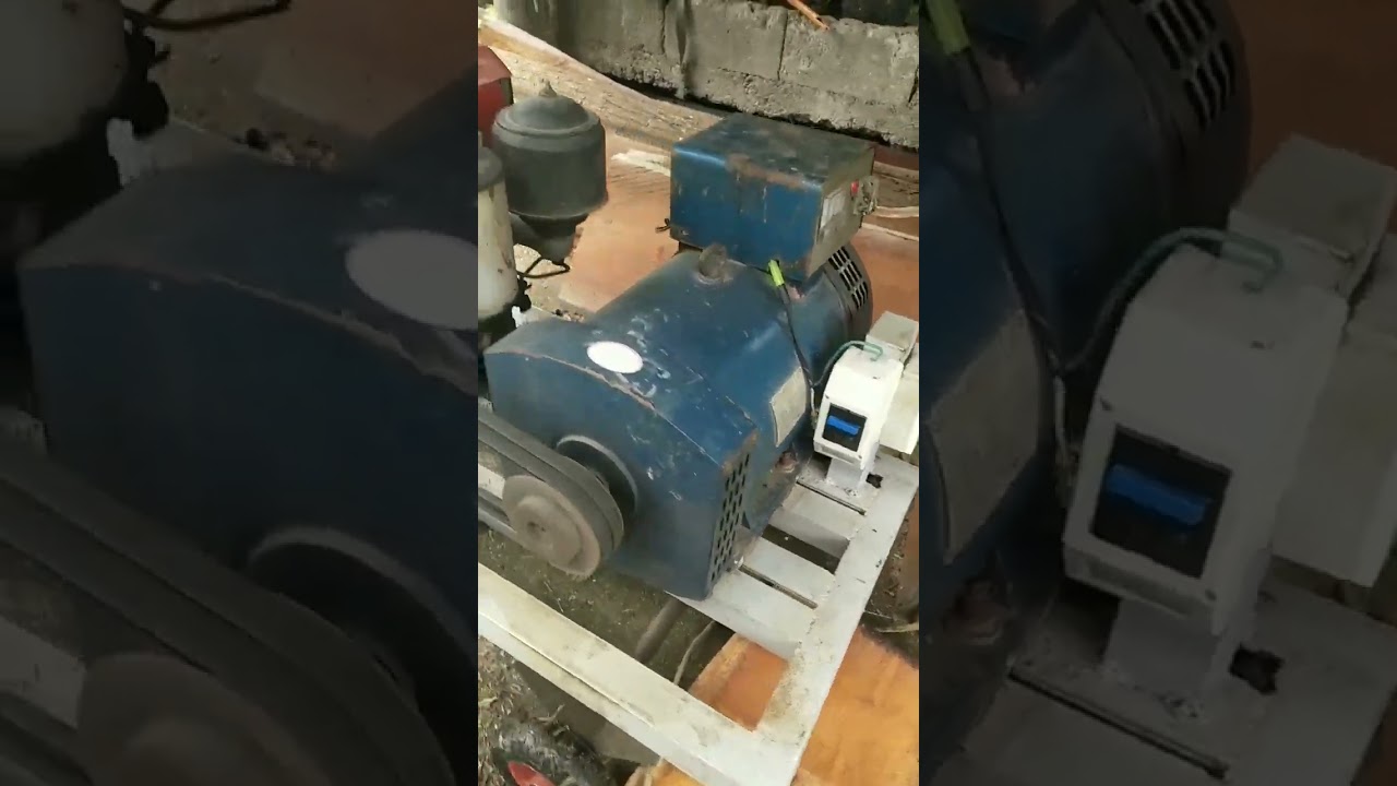 5kva o 5kw na generator di raw kayang i drive ang 3horse power capacitor start na dynamo?lets try👍✌🙂