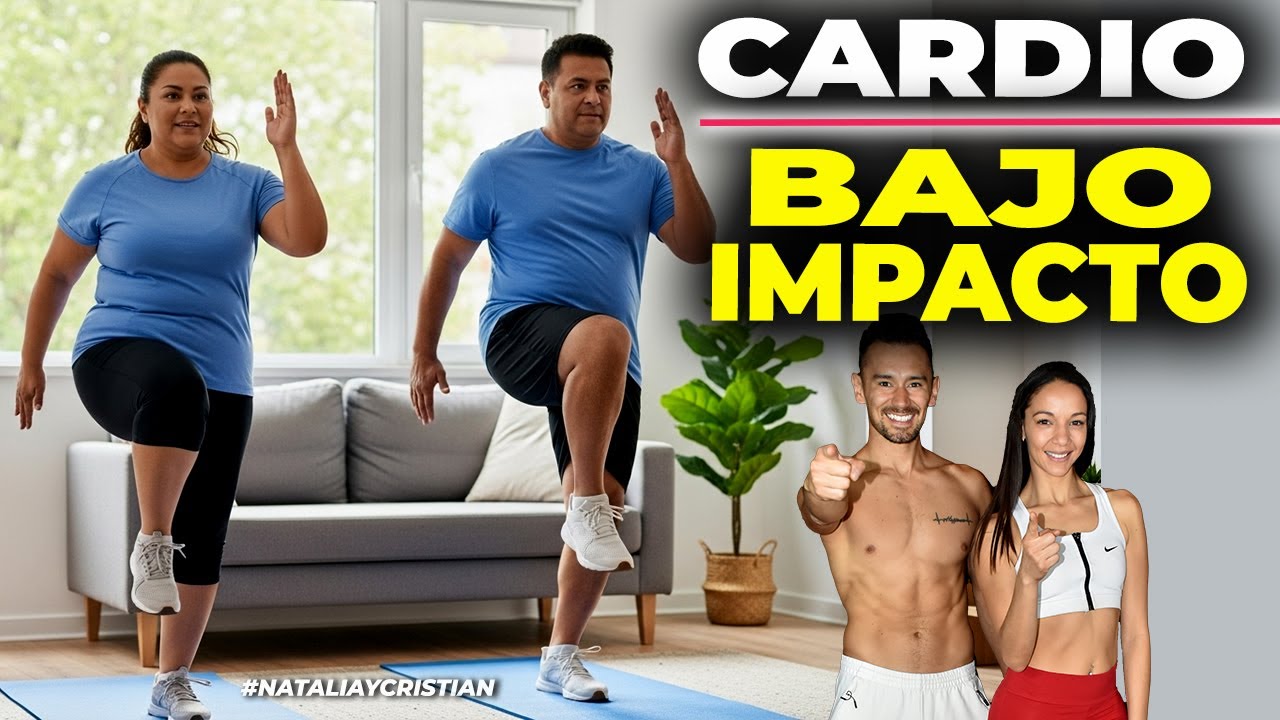 🔥 CARDIO para personas con SOBREPESO | 8 MINUTOS