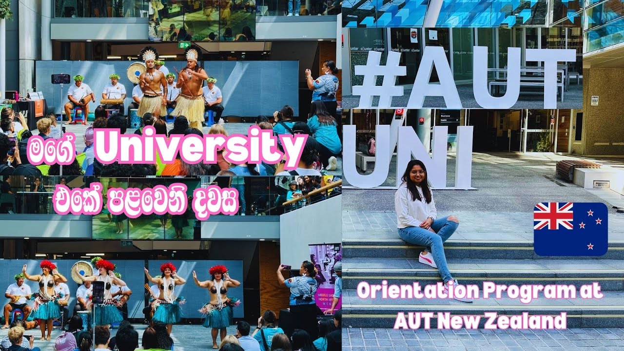 Orientation Program at AUT New Zealand | AUT Masters Degree | University Student 🇱🇰 🇳🇿