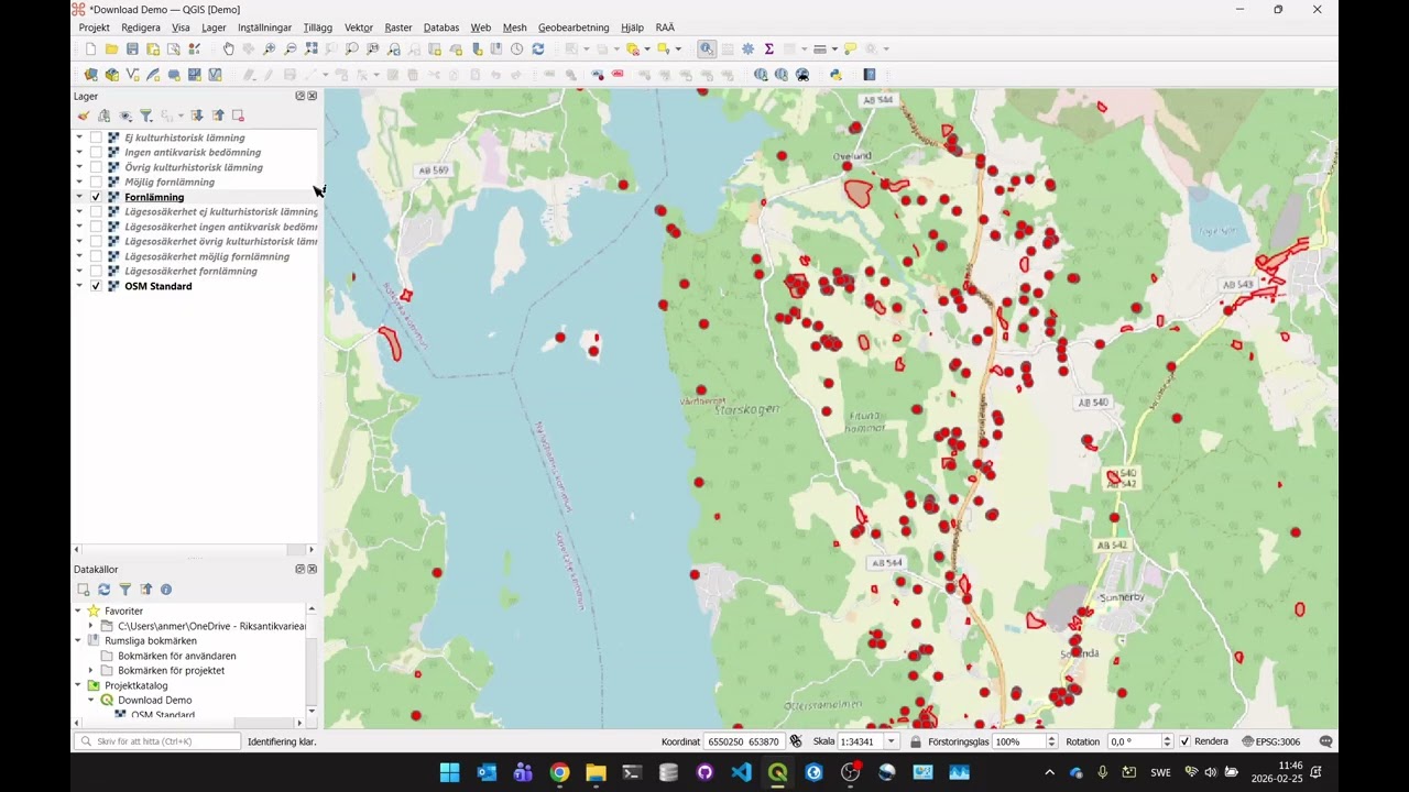 Öppna data-portalen och lägesosäkerhet