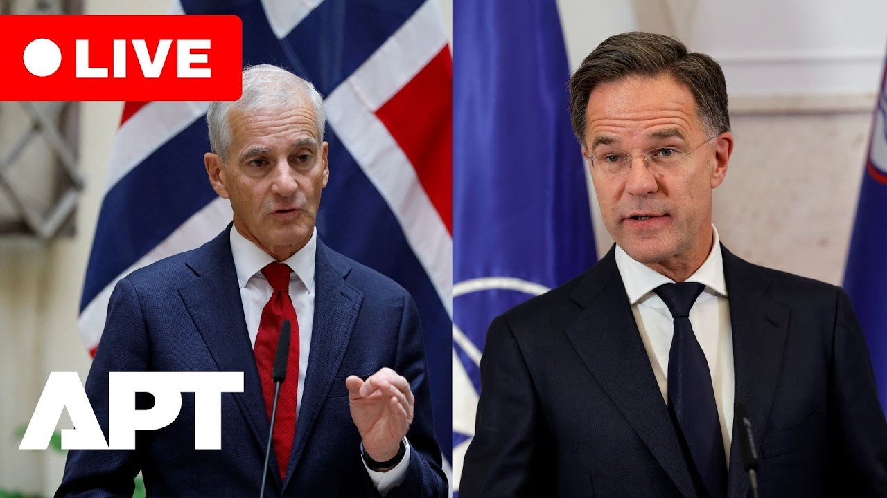 LIVE | Rutte and Norway&rsquo;s Prime Minister Store Speak at Joint Press Conference | APT
