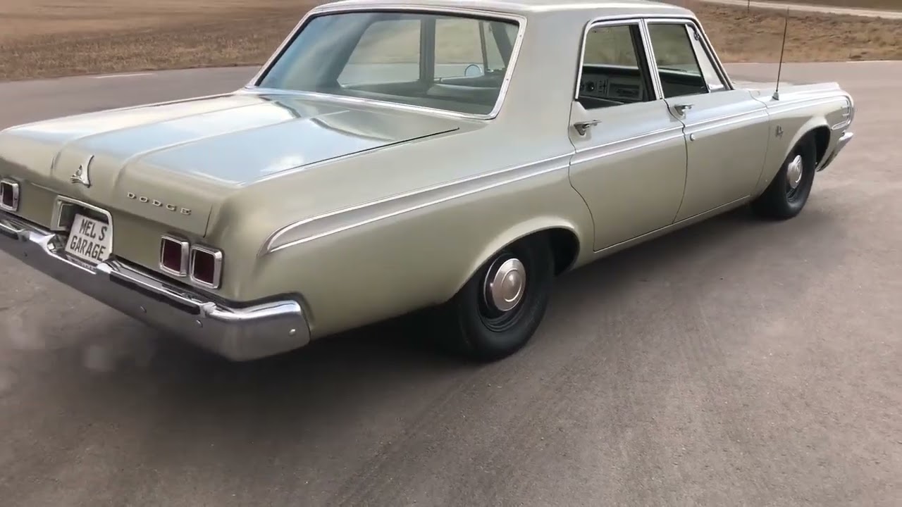 Dodge 440 4-door Sedan 1964 Original Survivor Car. Såld / Sold