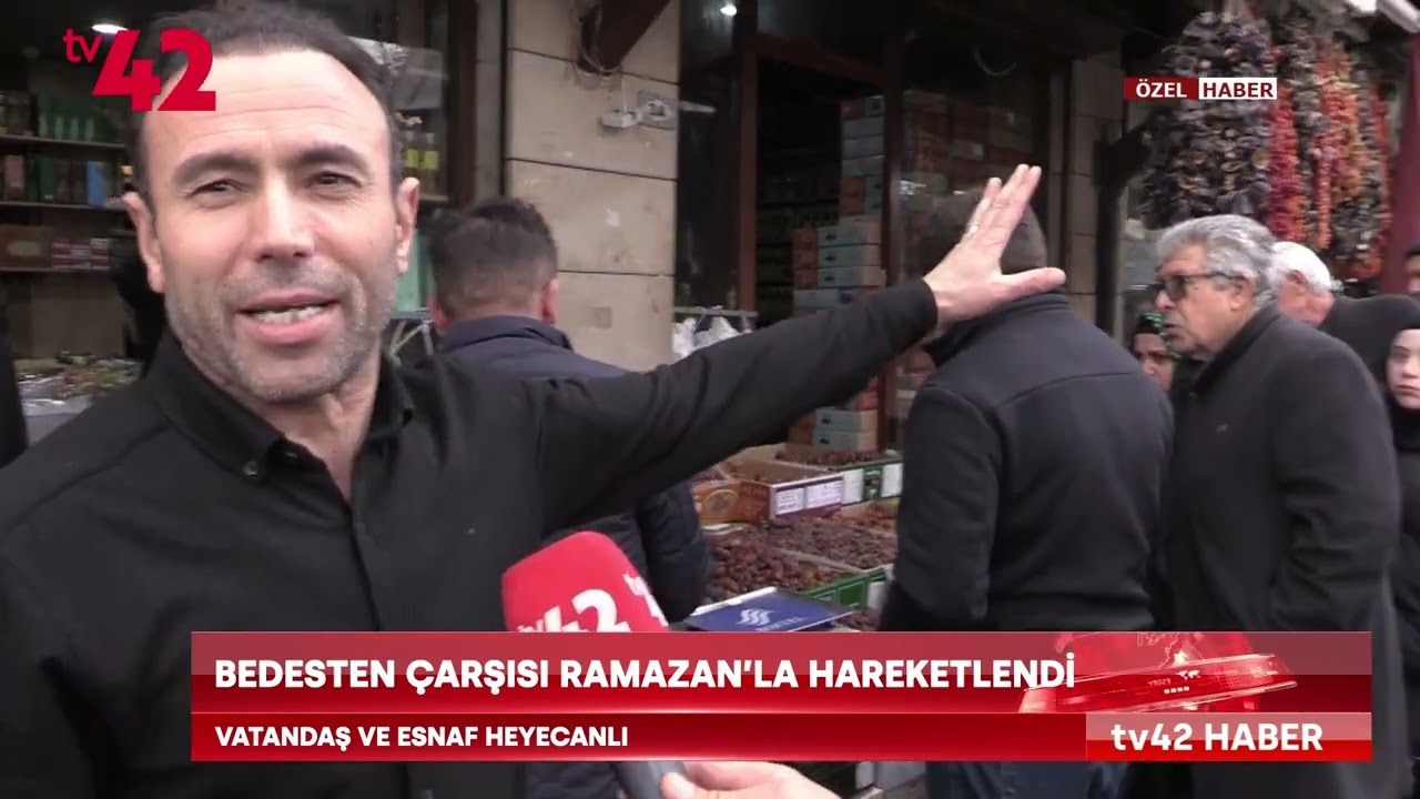 BEDESTEN ÇARŞISI RAMAZAN'LA HAREKETLENDİ