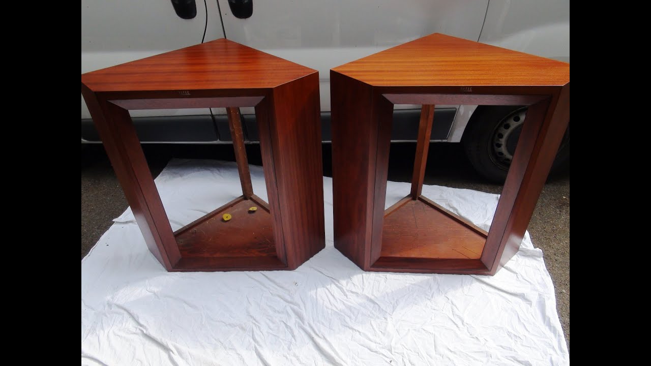 STUNNING 1950' ALTEC SPEAKERS restored, veneer replacement, refurbished, repaired London
