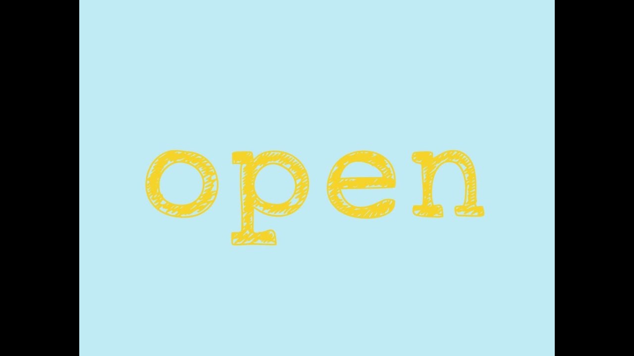 Open- song to teach the sight word 