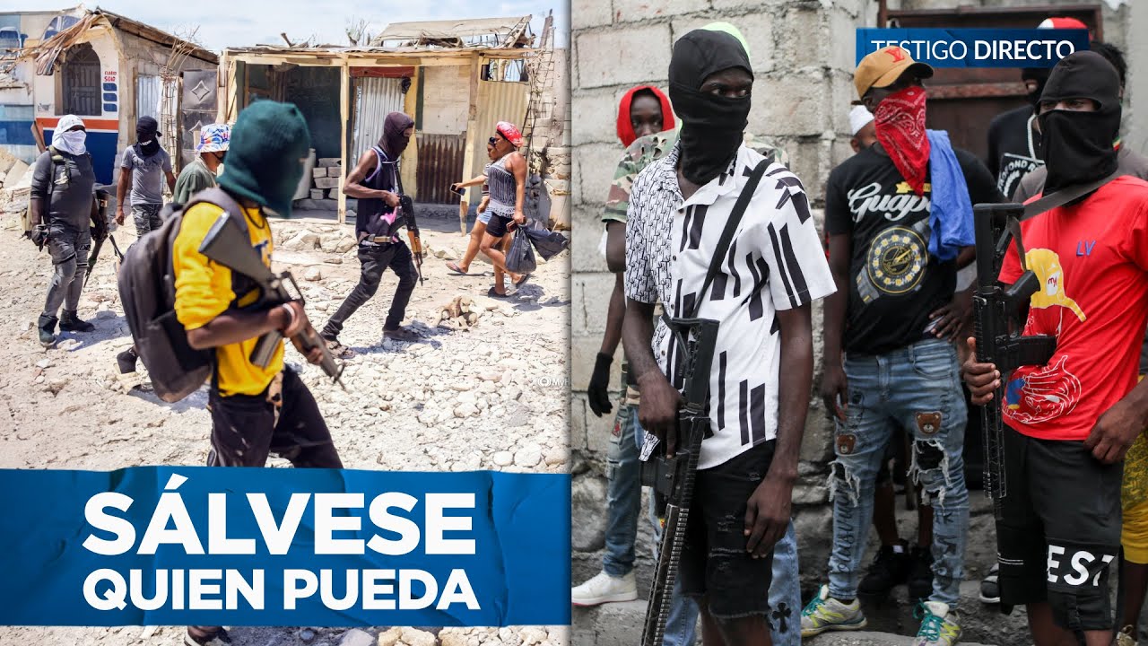 HAITÍ AL BORDE DEL ABISMO: Las Pandillas controlan el país y NADIE hace NADA