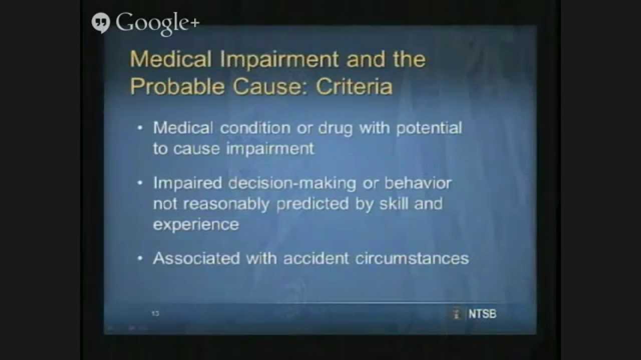 Medical Fitness for General Aviation Pilots by the NTSB - FAA Safety Forums at SUN 'n FUN 2015