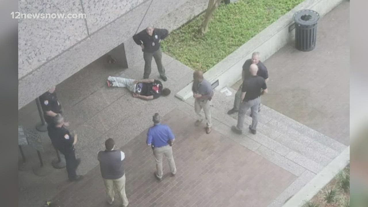 Man caught after bolting from Jefferson County courtroom, leaping over 2nd floor balcony