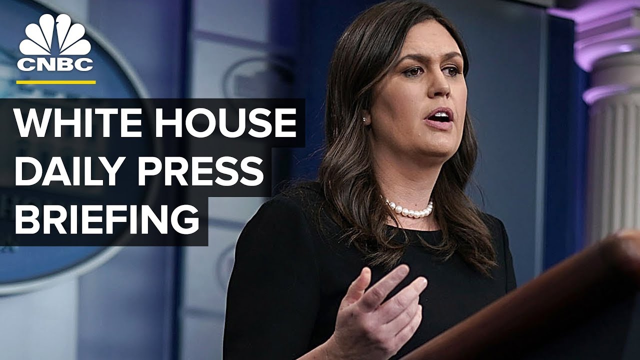 White House delivers the daily press briefing &mdash; June 18, 2018