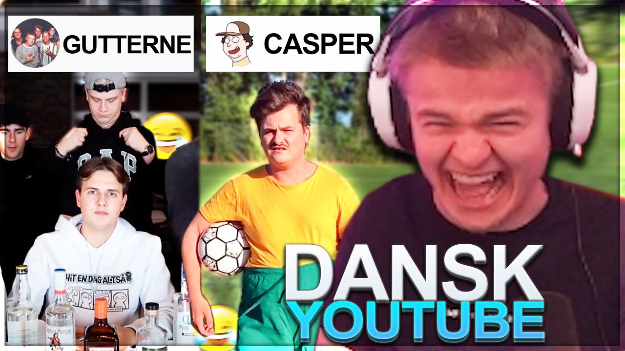 Jaxstyle Reagerer På: Danske Youtubers Sjoveste Klips (SOKKEGUTTEN)