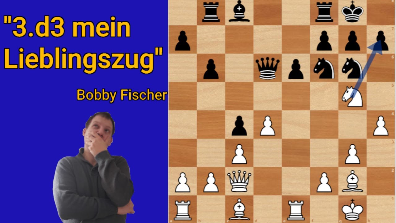Bobby Fischer spielt Königsindischen Angriff