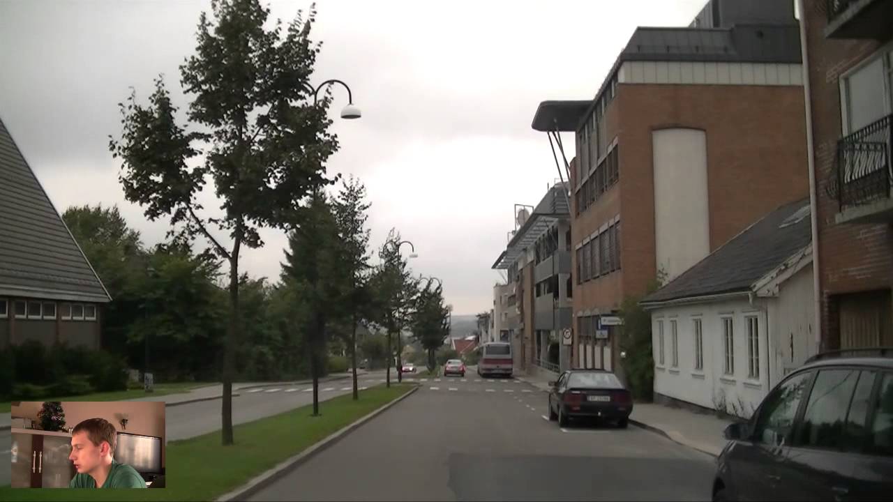 #22 Wycieczka po mieście Sarpsborg - Norwegia - HD