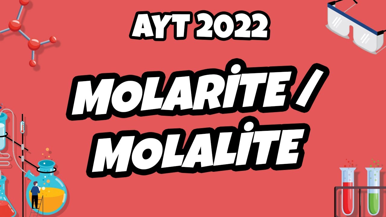 Molarite ve Molalite | AYT Kimya 2022 #hedefekoş