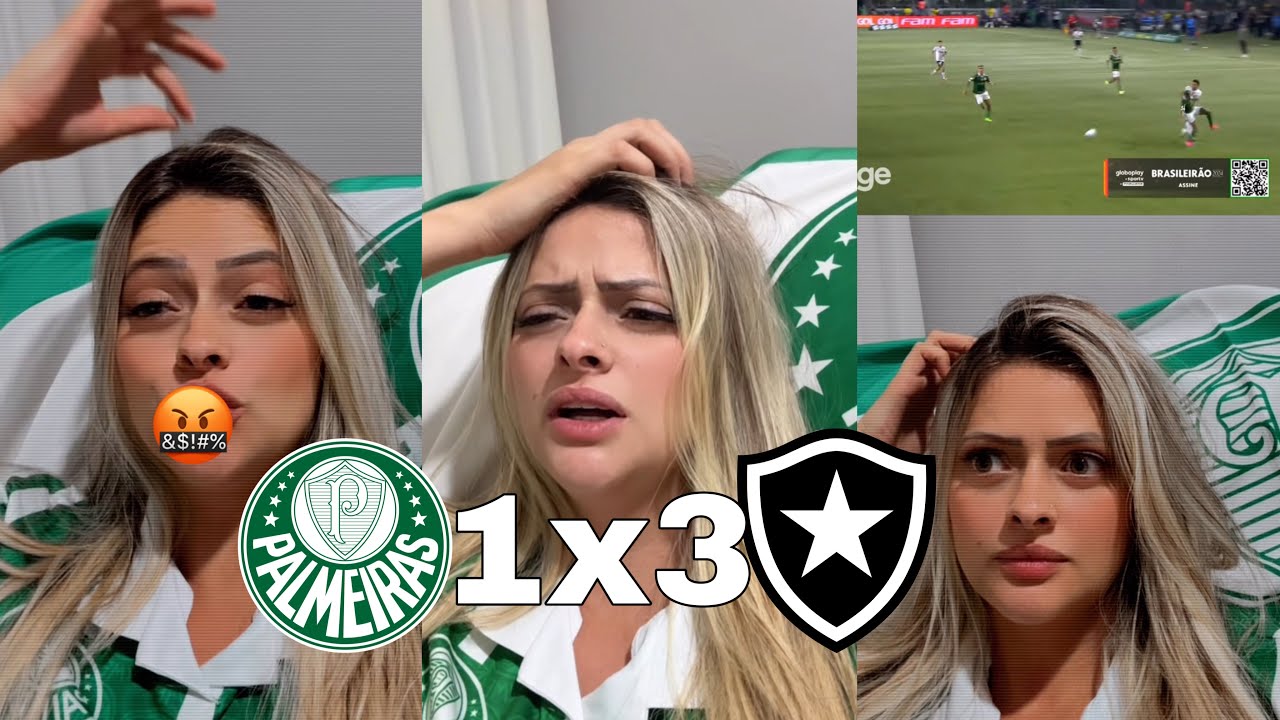 BOTAFOGO GANHA NO ALLIANZ PARQUE E É O NOVO LIVER | PALMEIRAS 1x3 BOTAFOGO
