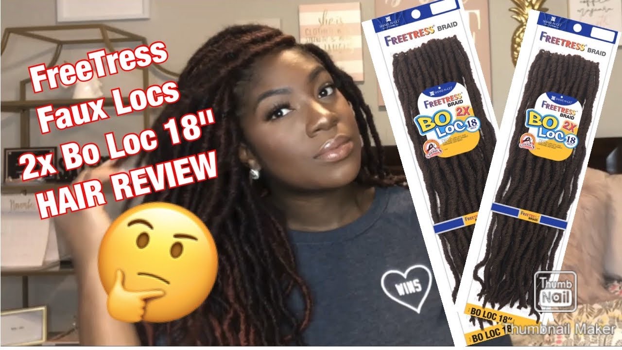 FreeTress Faux Loc Braids – 2x Bo Loc 18