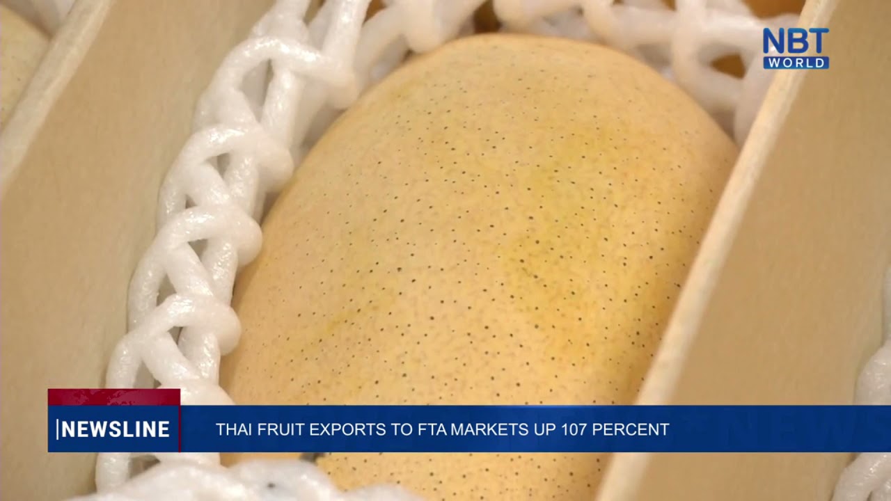 Thailand's Fresh Fruit Exports are Up 107%