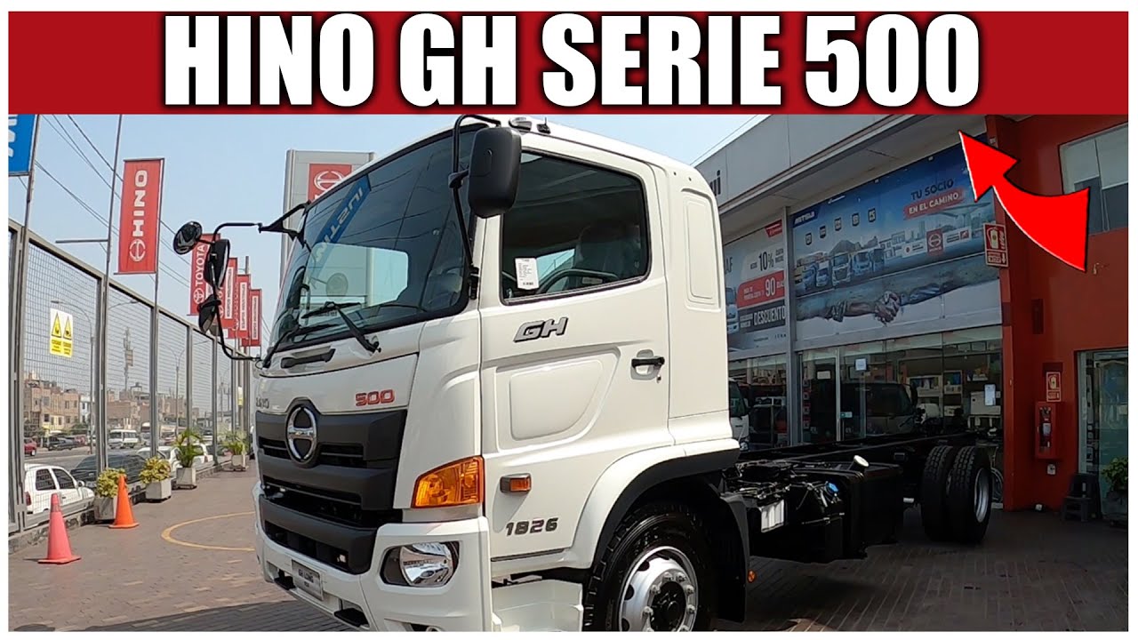 Hino GH Serie 500 y planes de financiamiento con MAF Perú