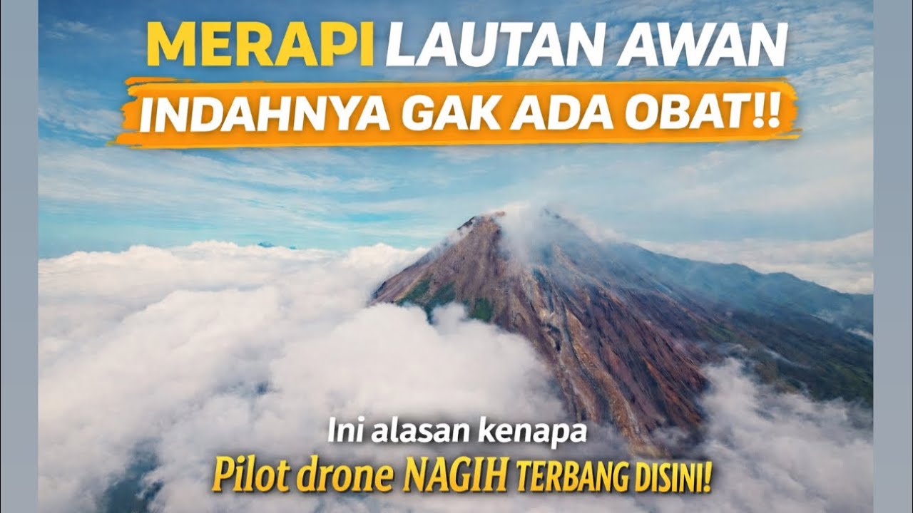 MERAPI TERKAGUM !! YANG TAK TERLIHAT BELUM TENTU MENGHILANG !! 😱🌋😱 
