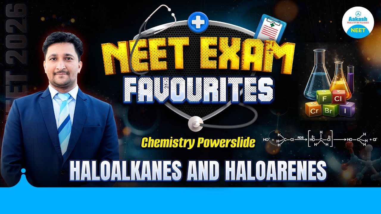 Master Haloalkanes and Haloarenes | NEET 2026 Chemistry Powerslide 🧪