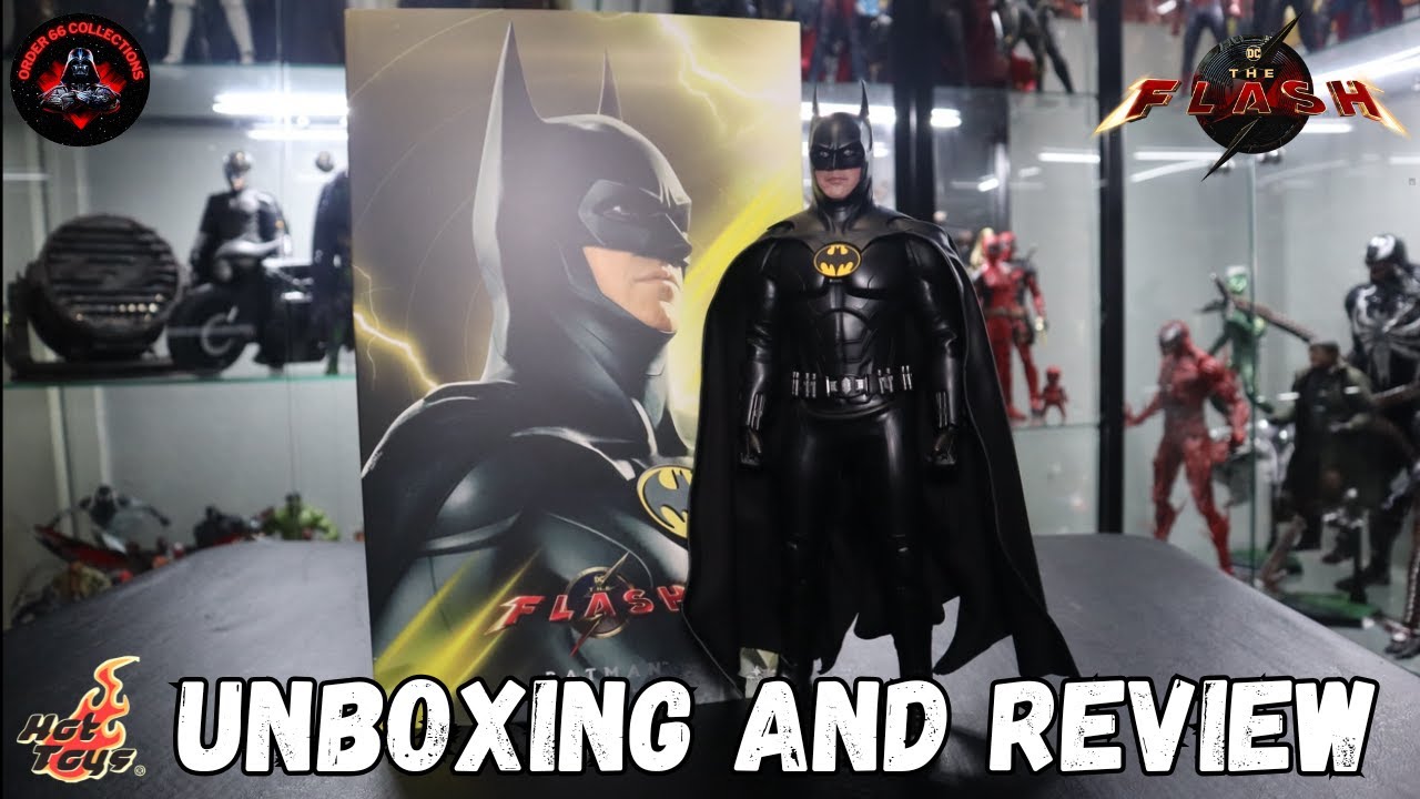 Hot Toys Batman Modern Suit from The Flash Unboxing and Review