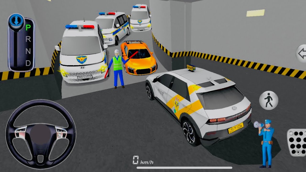 New Carnival car Stuck in Parking Garage - 3D Driving Class 2025 - 3D Driving Class Game - Car Game