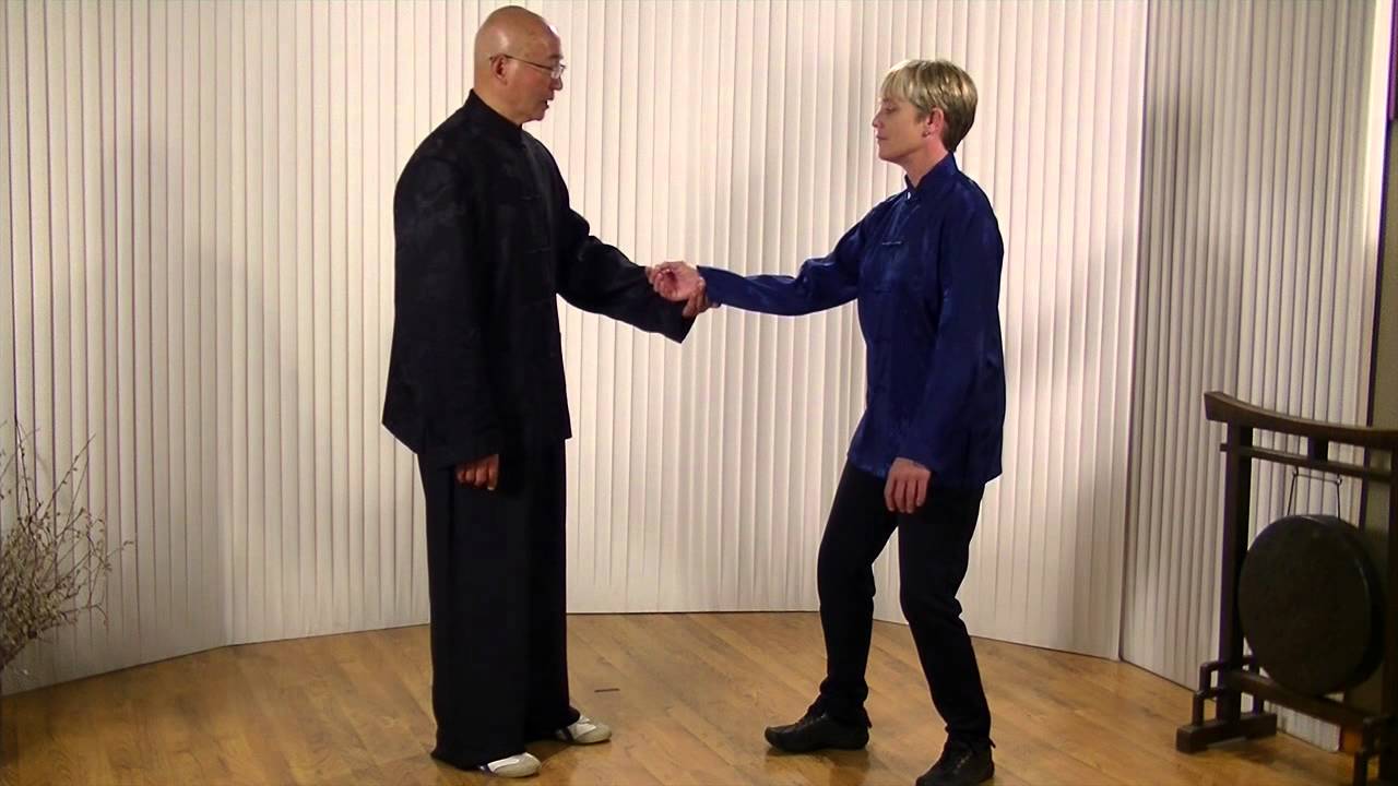 George Xu Teaching Vertical Force, Rising Force, Gravity Exercises