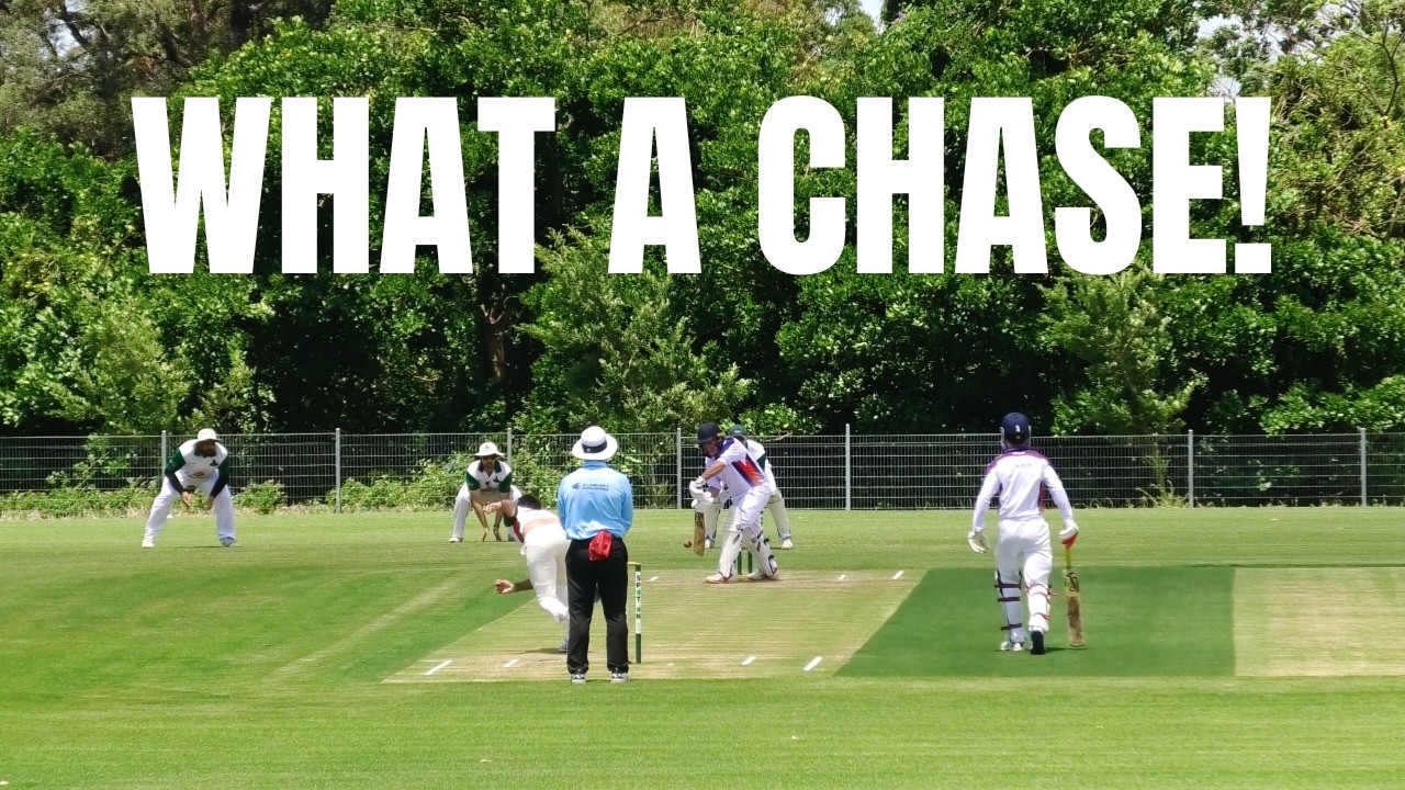 Tough conditions to bat on, What a chase 😍