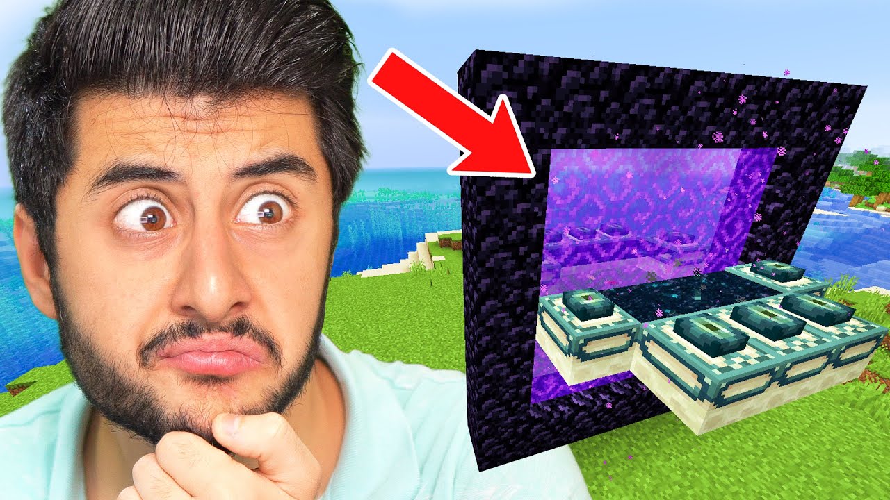 MEGA PORTAL!! MİNECRAFT EFSANE Mİ? GERÇEK Mİ?