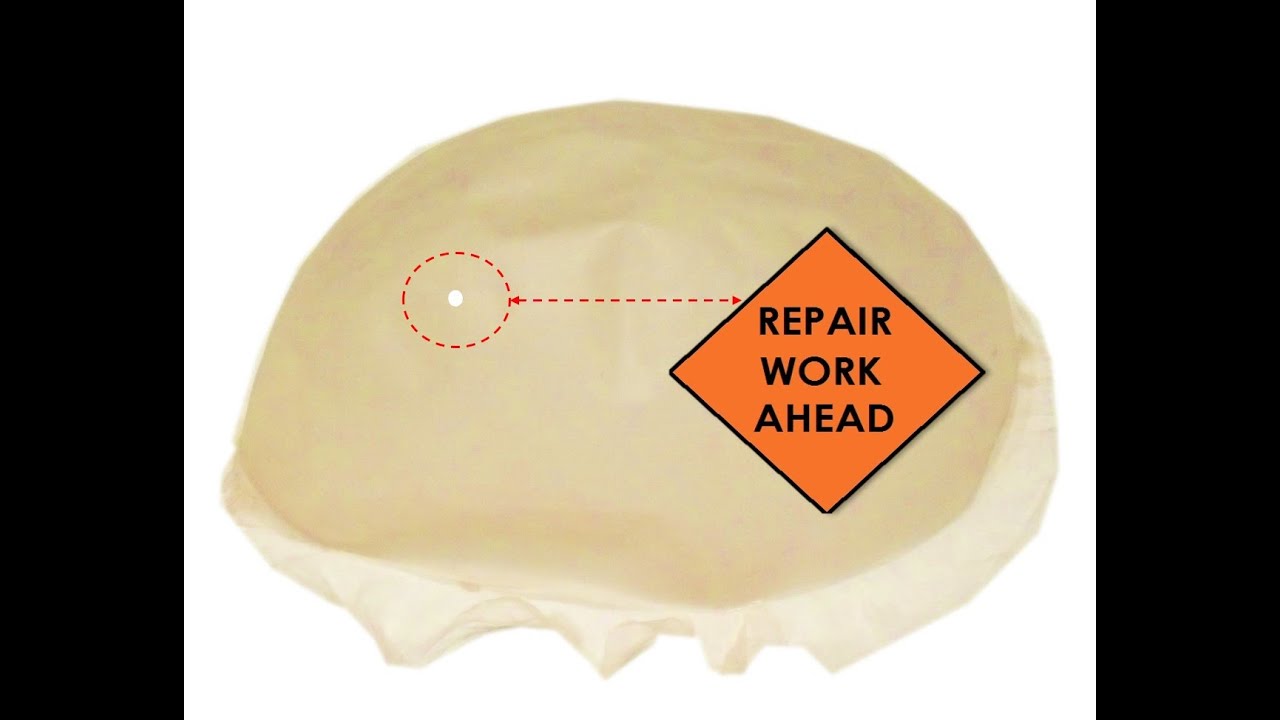 Quick and Easy Poly Wig Base Repair [Tutorial] - Great for Wigs and Toupees with Thin Skin Base