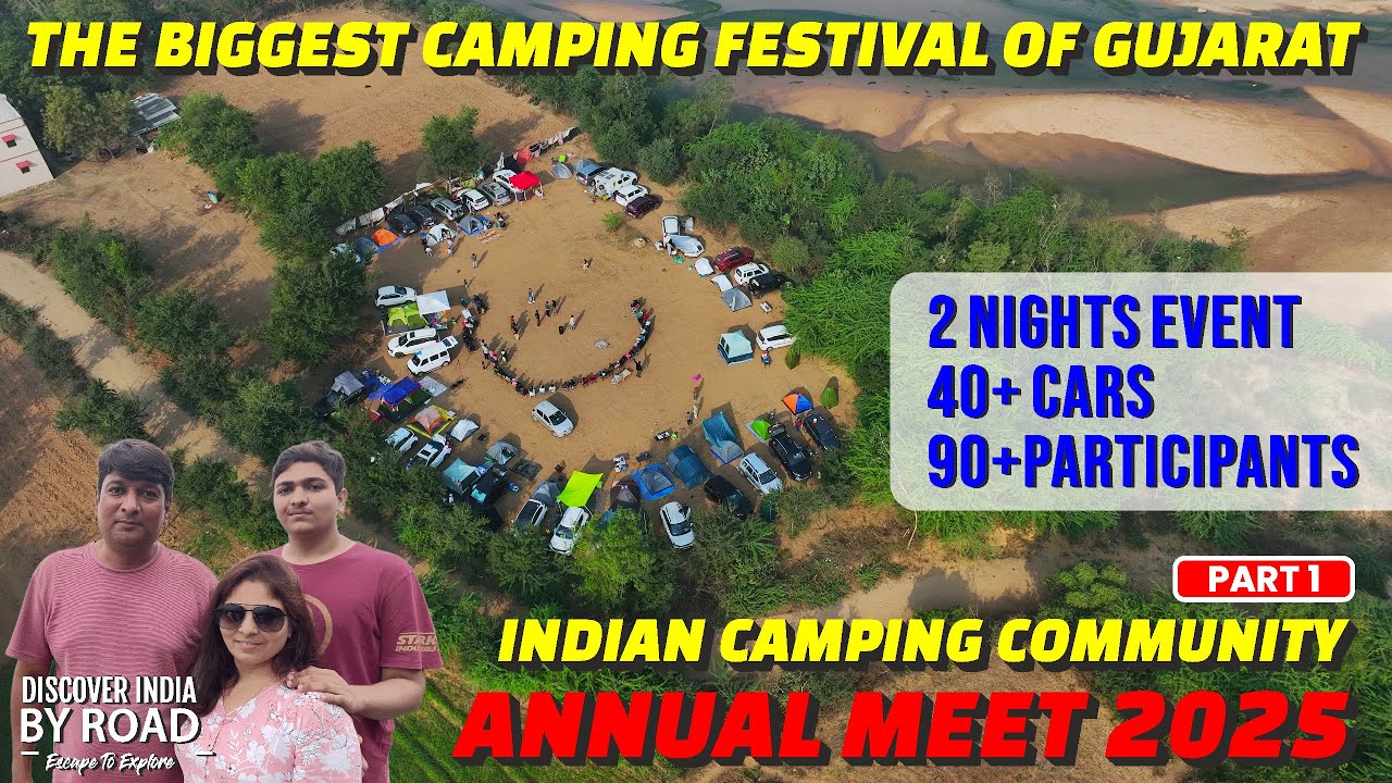 EXPLORE the BIGGEST ICC Annual Camping Meet of 2025 | Indian Camping Community | Day 1