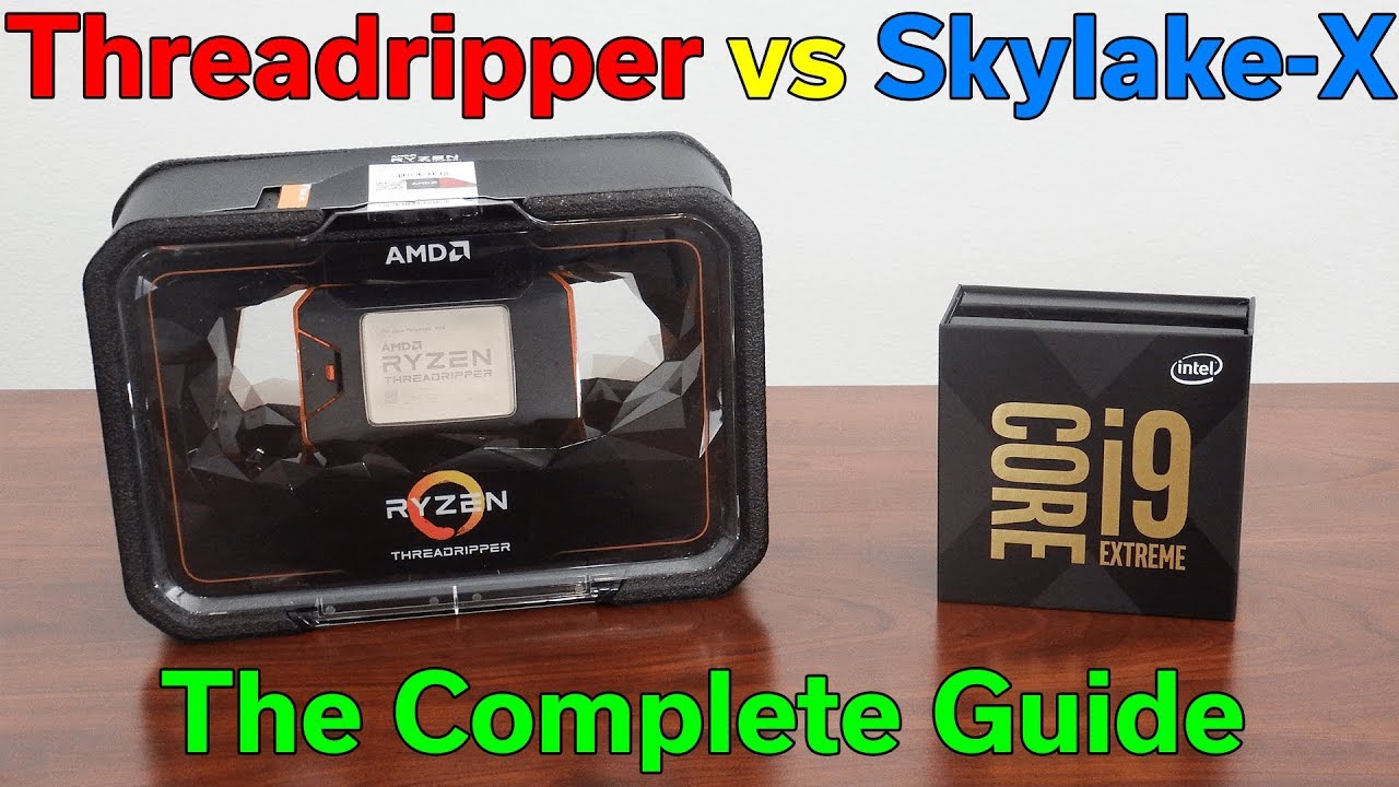 Does the $2,000 18 Core Skylake-X Make ANY Sense? — i9-9980XE vs TR 2950X — The Complete Guide