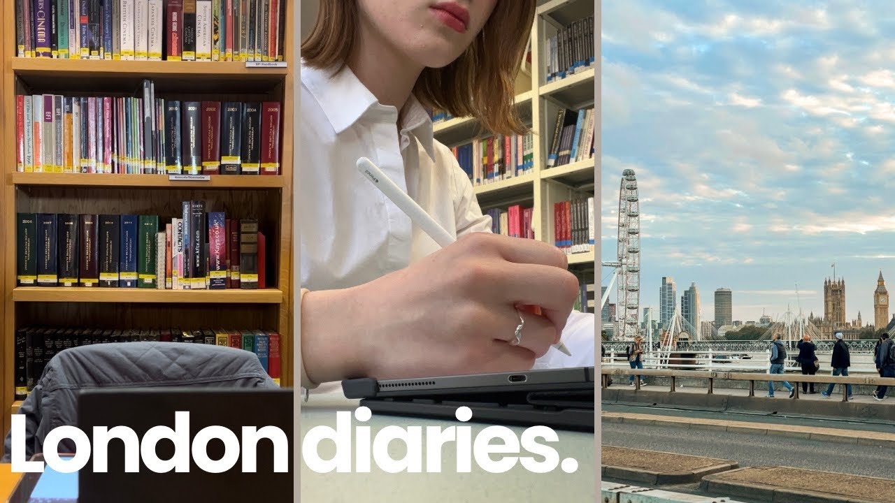 london uni vlog | *productive*, deadlines, politics ball