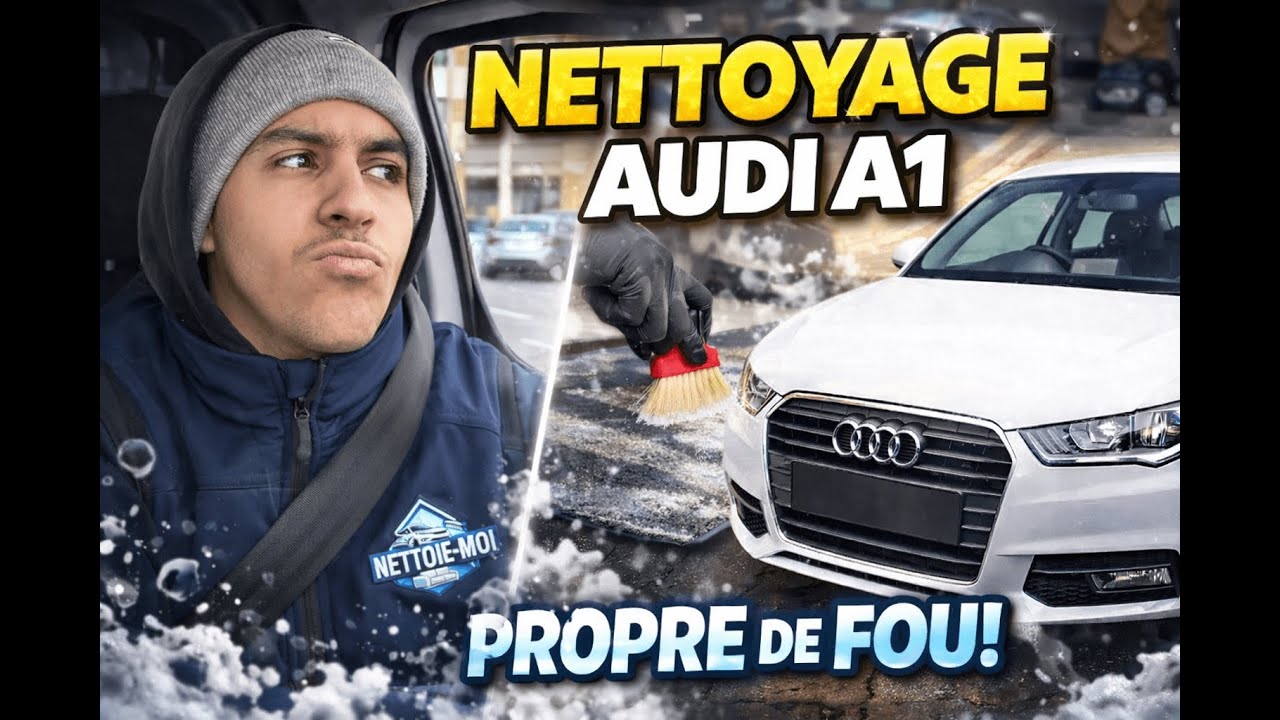 NETTOYAGE INTERIEUR - AUDI A1 Détailling.