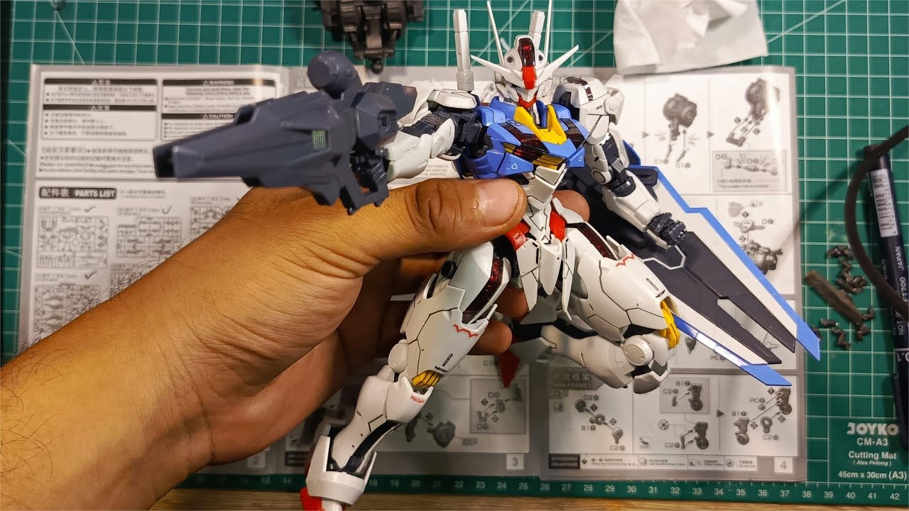 The only 1/100 from this series, for now -  FM 1/100 AERIAL GUNDAM BY JMS