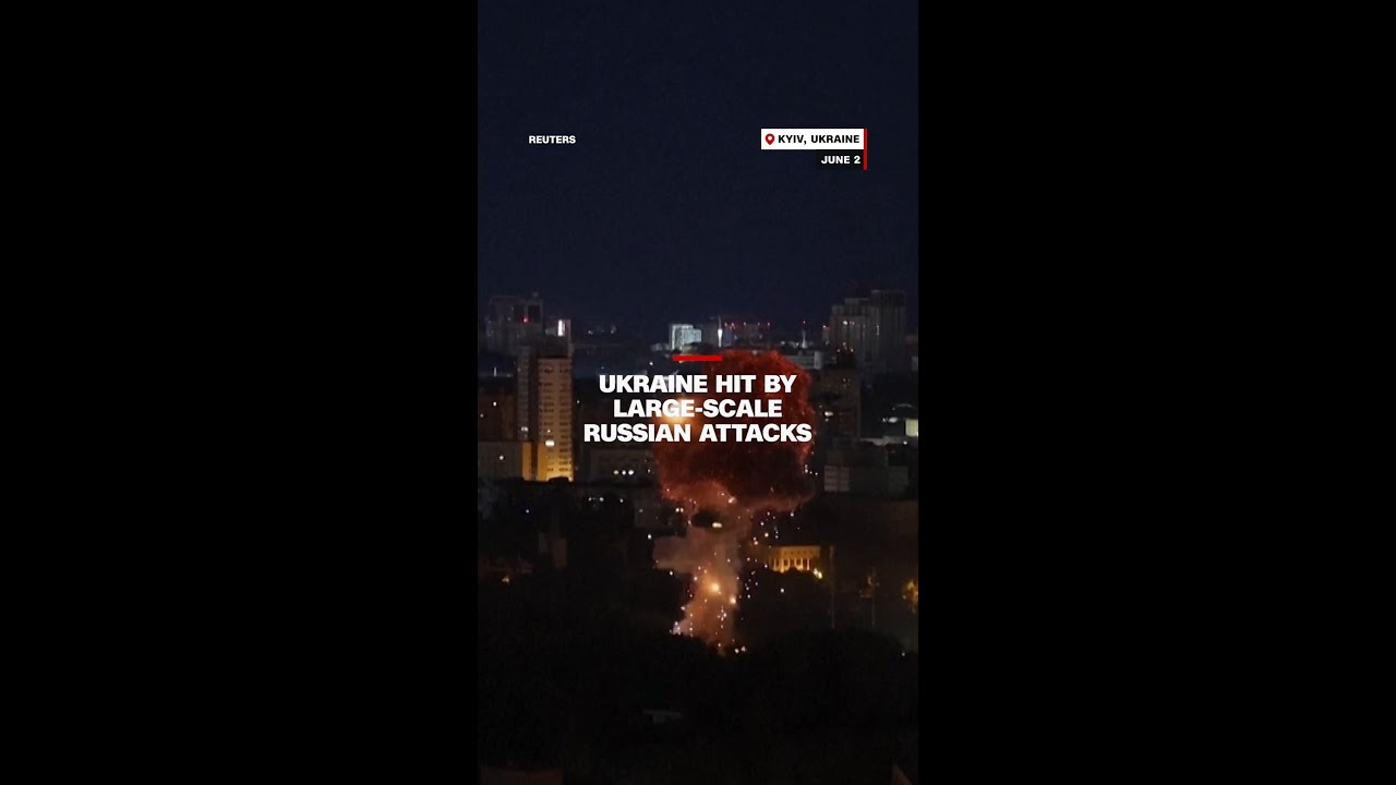 Ukraine hit by large-scale Russian attacks