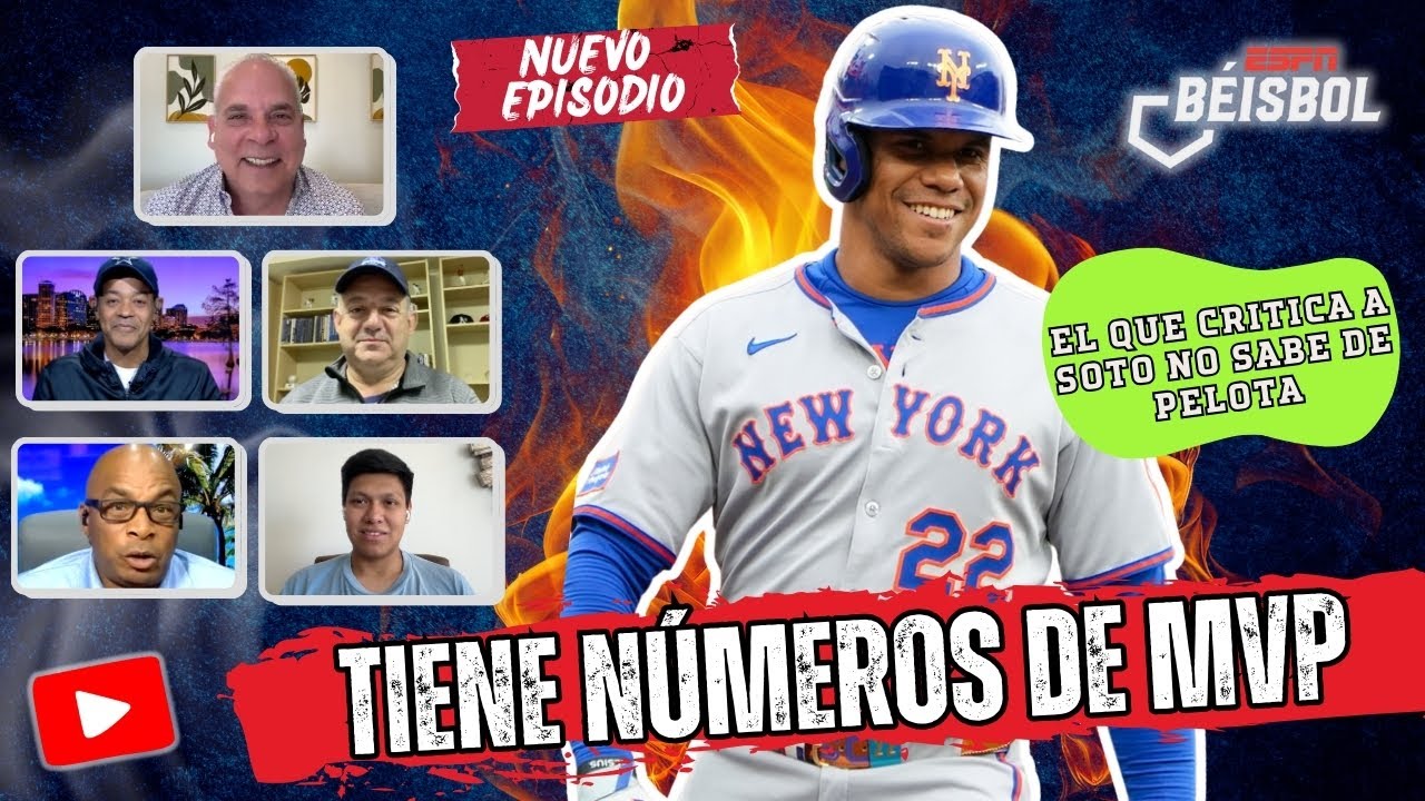 JUAN SOTO tiene TEMPORADA DE MVP con los METS, el que LO CRITICA NO SABE DE PELOTA | ESPN BEISBOL
