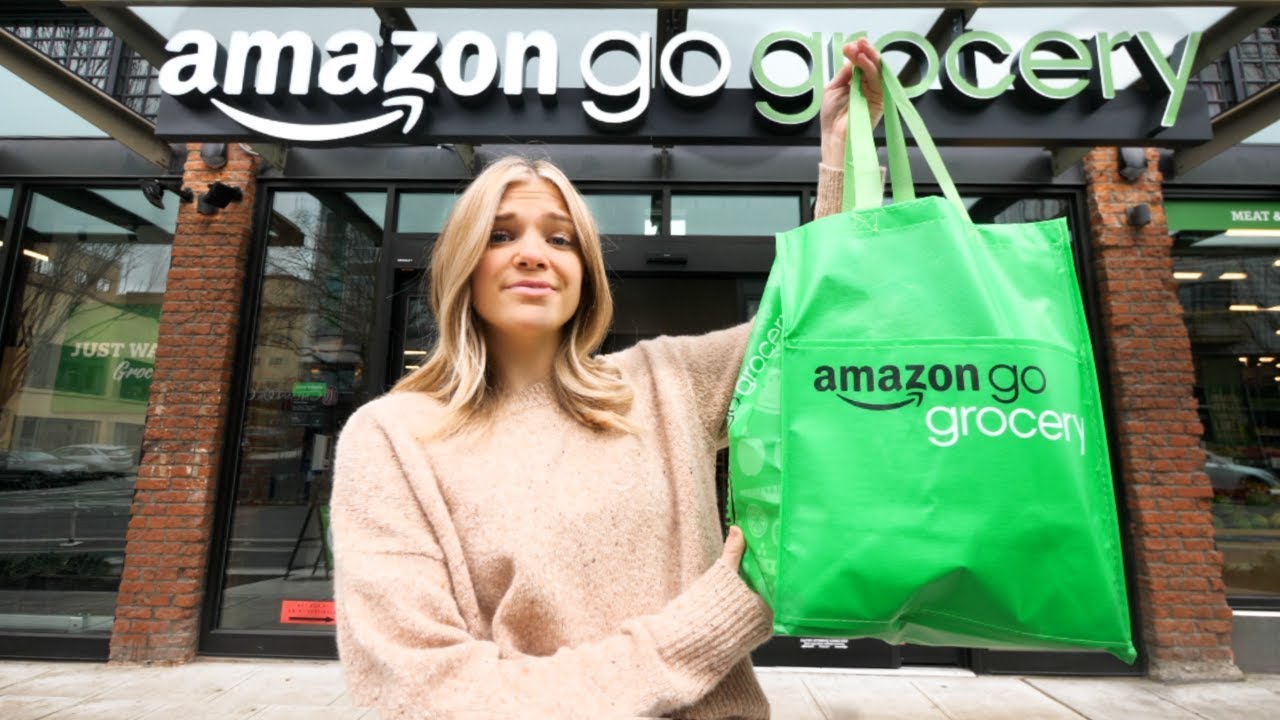 Inside The NEW Amazon GO CASHIERLESS Grocery Store