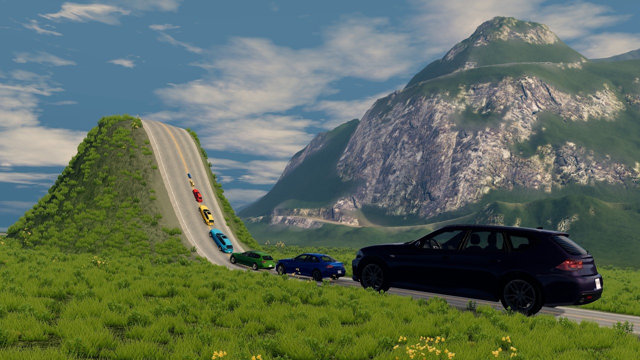 Cars Vs Giant Bulge ▶️ BeamNG.Drive @DEVVYA