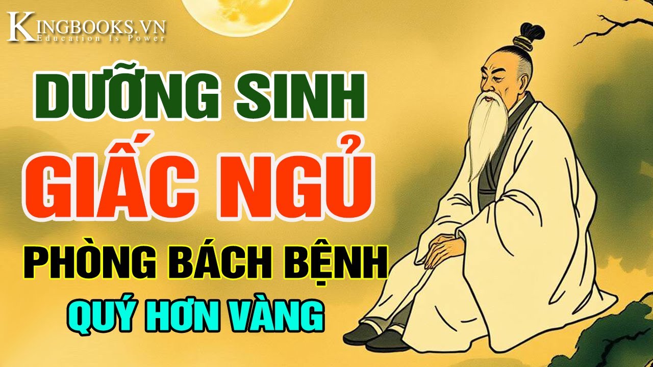 DƯỠNG SINH GIẤC NGỦ PHÒNG BÁCH BỆNH - BÍ QUYẾT KHỎE ĐẾN GIÀ - QUÝ HƠN NÚI VÀNG