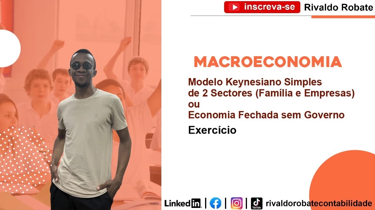 MODELO KEYNESIANO SIMPLES DE 2 SECTORES ( FAMÍLIA E EMPRESA) OU ECONOMIA FECHADA SEM GOVERNO.EXERCÍC