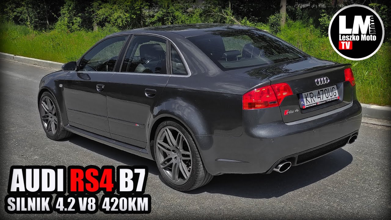 AUDI RS4 B7 4.2 V8 420KM SEDAN UNIKAT - JAKIE ONE SĄ NAPRAWDE?