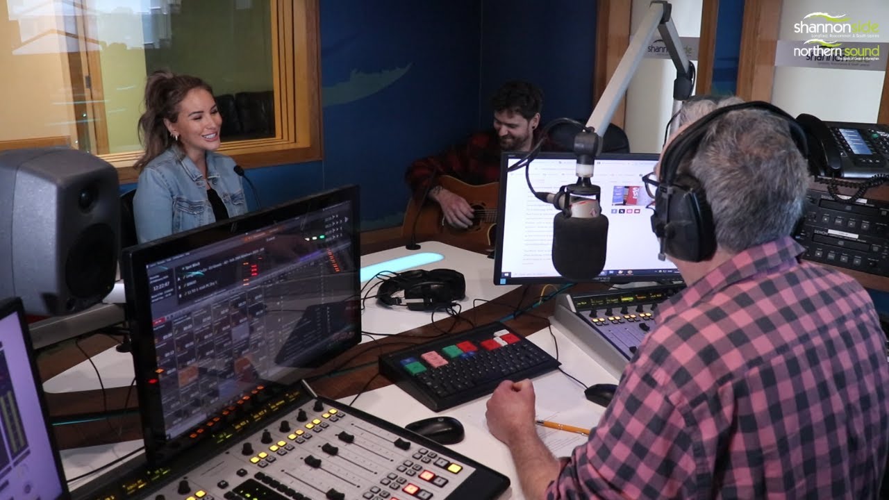 Cliona Hagan joins Paul Carrington LIVE in studio I Shannonside Northern Sound